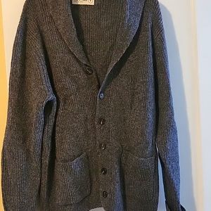 Medium gray Line of Trade Cardigan
